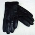 Перчатки мужские из натуральной кожи PLONEER 616  цвет чёрный Чехия
