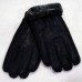 Перчатки мужские из натуральной кожи WANG ZI Y752  цвет чёрный